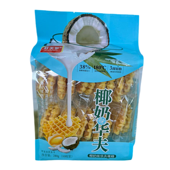 Вафли Haofuluo Венские с кокосом 280г