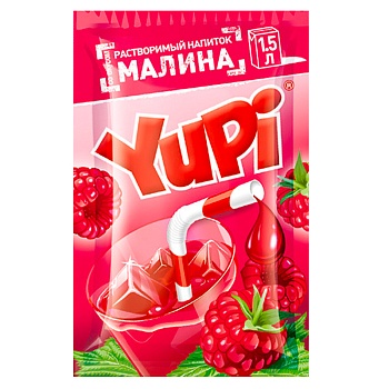 Напиток растворимый Yupi малина 12г