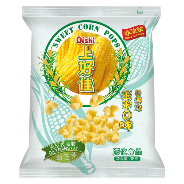 Vozdushnaya kukuruza Oishi Sweet Corn Pops 35g
