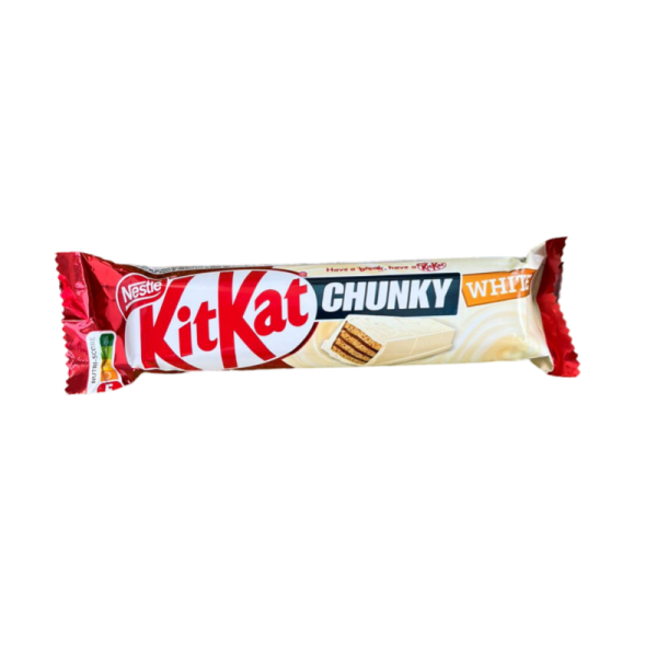 Shokoladnyy batonchik KitKat Chunky belyy shokolad 40g