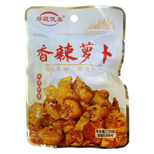 Marinovannye boby Lushu Youjia pryanye 70g