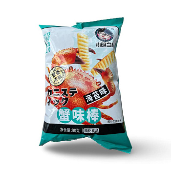 Чипсы Dangjia со вкусом краба с водорослями 90г