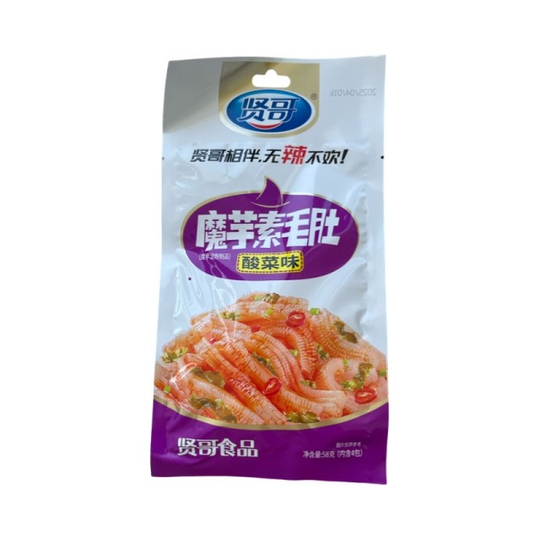 Vegetarianskiy rubets Xiange kislo-ostryy 58g