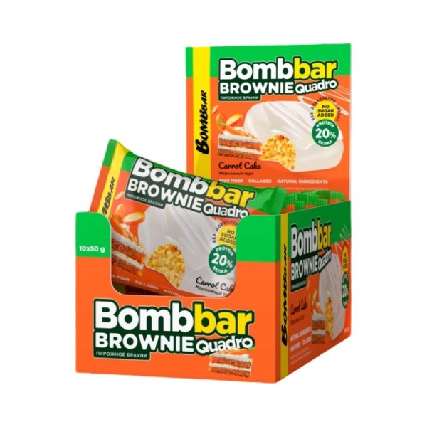 Pechene Bombar brauni morkovnyy tort 50g_2