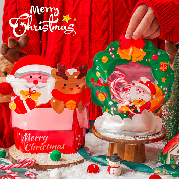 Пакет Yokee Santa 22*20см