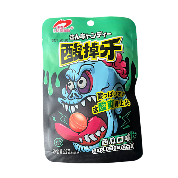 Конфеты Luxing кислые фруктовые 22г