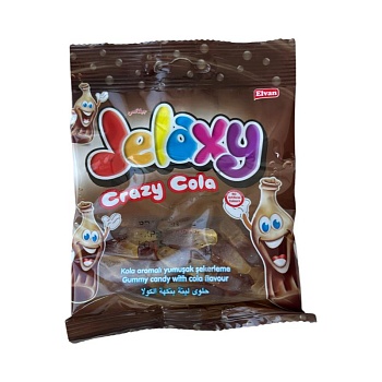 Мармелад Jelaxy Бутылочки Колы 80г