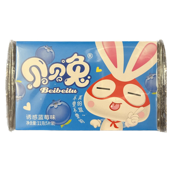 Zhevatelnaya rezinka Beibeitu golubika 11g