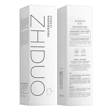 Пенка Zhiduo для умывания Fresh Foaming Mousse Cleanser 150г