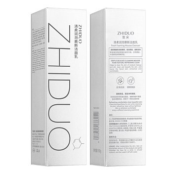 Пенка Zhiduo для умывания Fresh Foaming Mousse Cleanser 150г