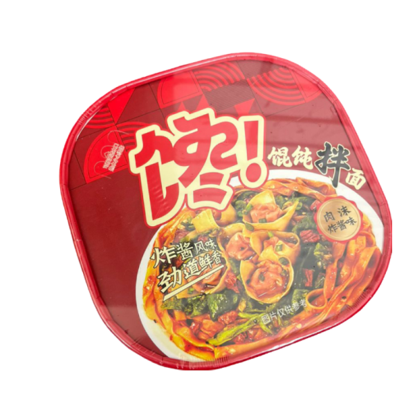 Lapsha Greedy  so vkusom svinnogo farsha s vontonami 119g