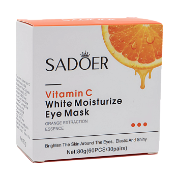Патчи Sadoer для глаз увлажняющие с экстрактом апельсина 300г