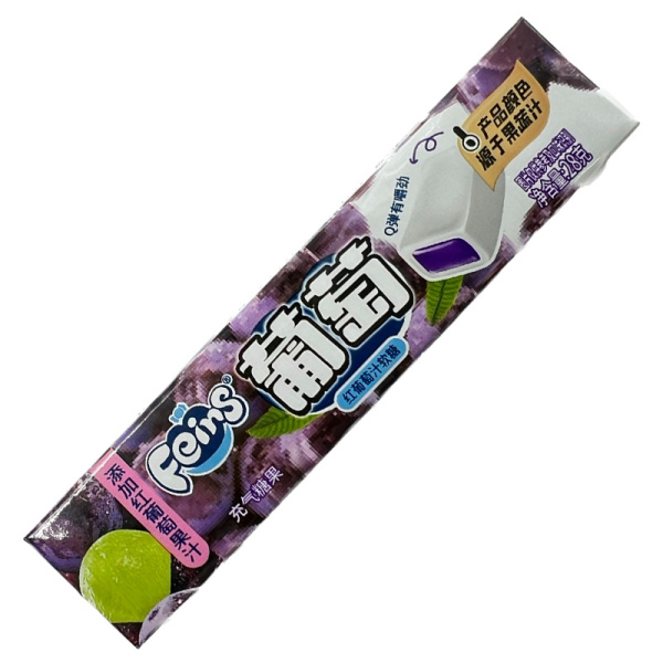 Konfety zhevatelnye Feins Vinograd 28g