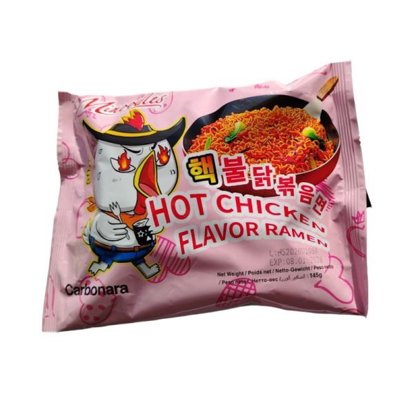 Lapsha Minoodles Flavor Ramen so vkusom  kuritsy v souse karbonara 145g