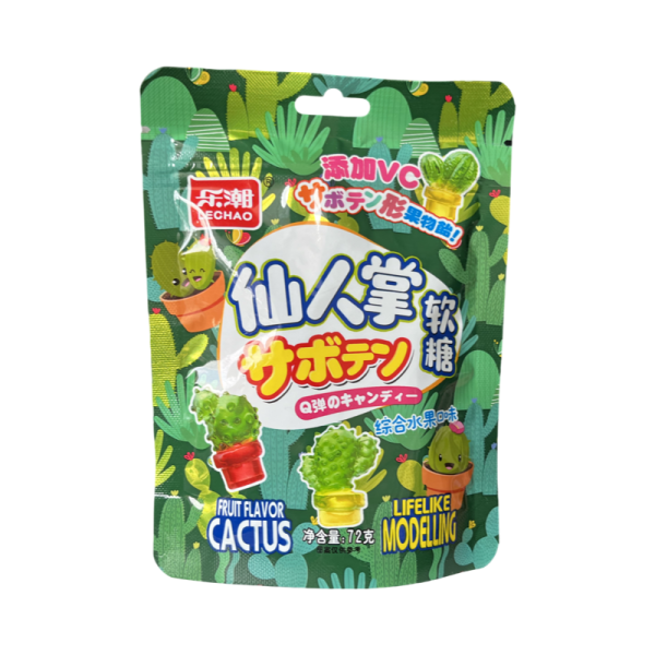 Marmeladnye konfety Lechao Cactus 72g