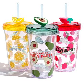 Стакан Snax Fruits AP1929 480мл