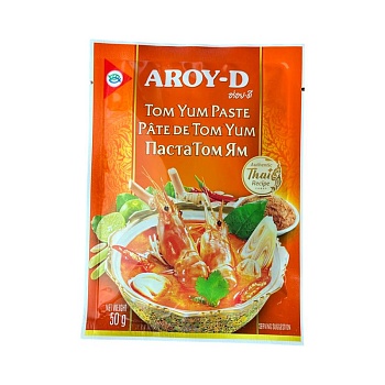 Паста AROY-D Том Ям кисло-сладкая 50г 