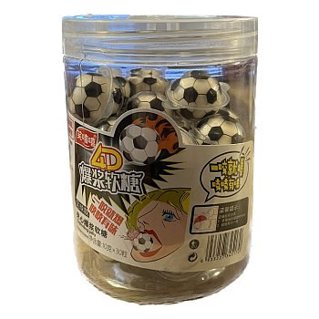 Мармелад Popping Jelly Football с жидкой начинкой фруктовый 300г