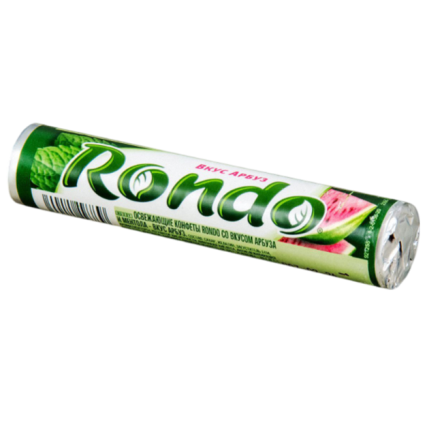 Konfety Rondo osvezhayushchie arbuz i mentol 30g