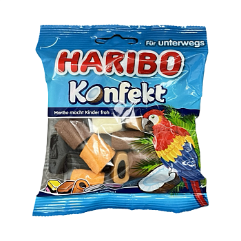 Мармелад Haribo Konfekt с лакрицей и какао 100г