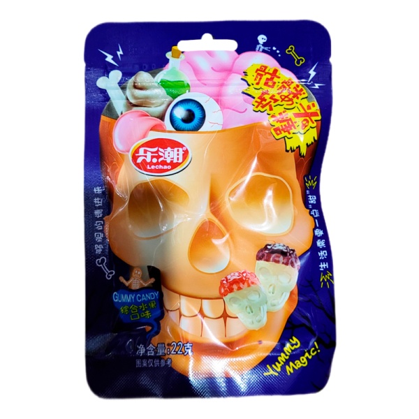 Konfety zhevatelnye Lechao Cherep 22g