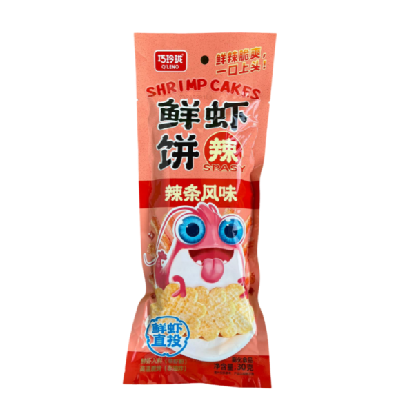 Krekery Q'leno krevetochnye mini ostrye 30g