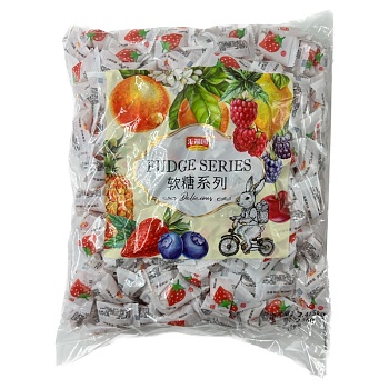 Мармелад Huifuylian Fudge Series Клубника 2,5кг