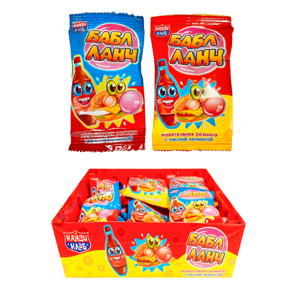 Zhevatelnaya rezinka Babl Lanch 12g