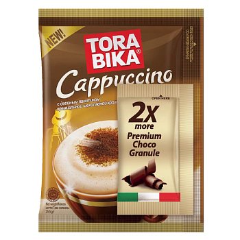 Кофе растворимый ToraBika Cappuccino 25,5г