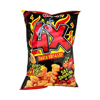 Чипсы Oishi со вкусом соуса шрирача 68г