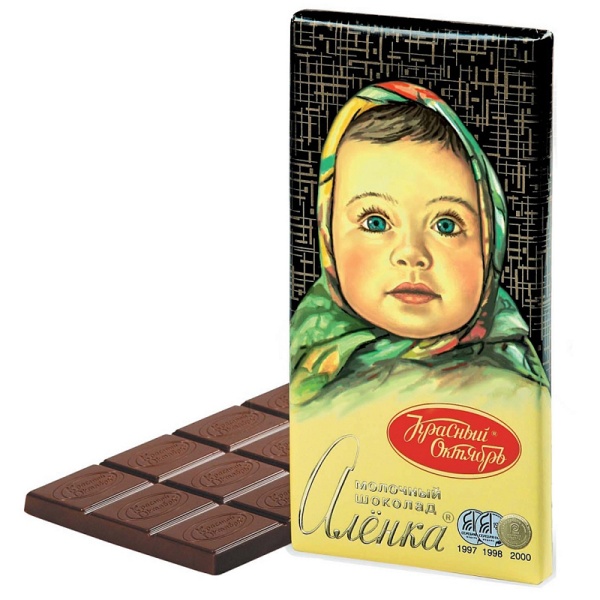 Shokolad Krasnyy Oktyabr Alenka 90g