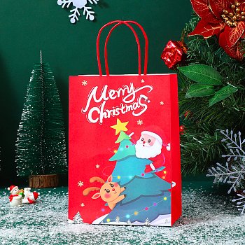 Пакет подарочный Yokee Новый год Y-03 27*21см