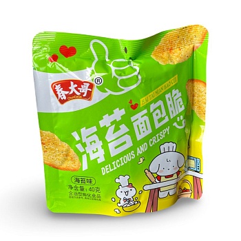 Сухарики ChunDaGe со вкусом морских водорослей 40г