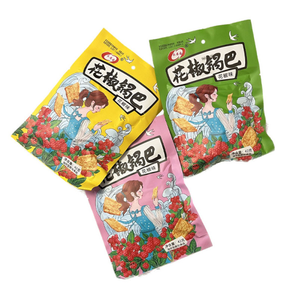 Chipsy Wing On Garden risovye s pertsem 42g