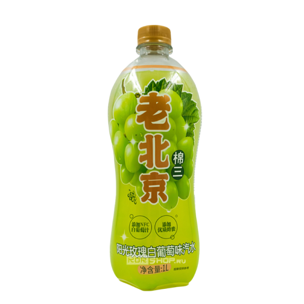 Napitok gazirovannyy Mainsan belyy vinograd 1l