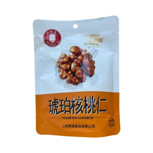 Gretskiy orekh Mister Ye v karameli 60g