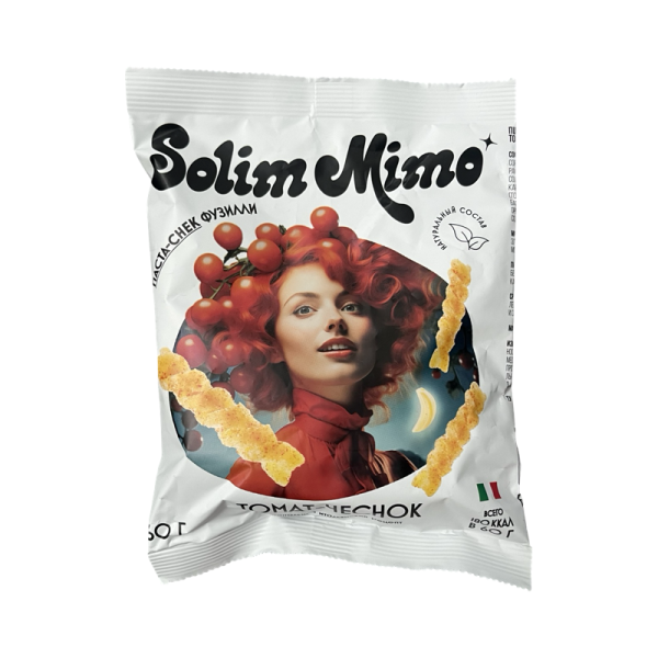 Snek Solim Mimo pshenichnyy so vkusom tomata i chesnoka 60g