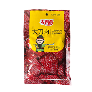 Соевое мясо MacKage острое с говядиной 25г