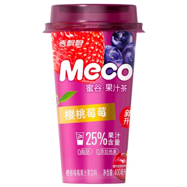 Fruktovyy chay Meco so vkusom chereshni i cherniki 400ml