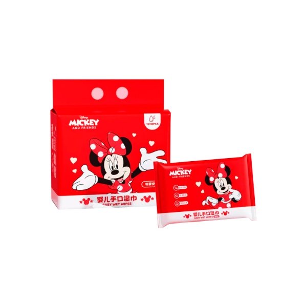 Salfetki vlazhnye Snax Mickey and Friends 8sht