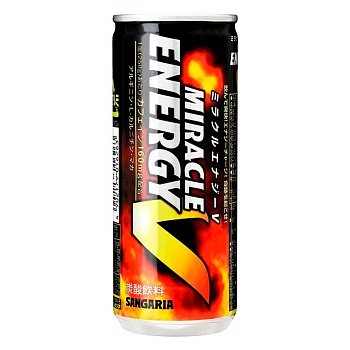 Напиток Sangaria энергетический сильногазированный Miracle Energy V 250мл
