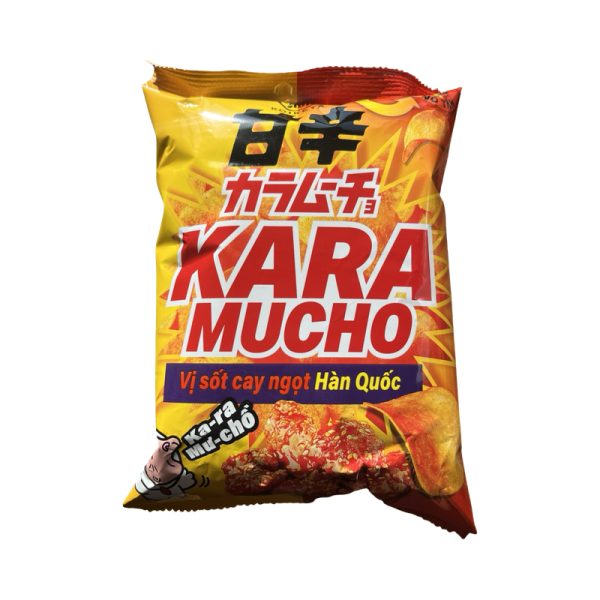 Chipsy kartofelnye Karamucho so vkusom ostro-sladkoy kuritsy 44gr.