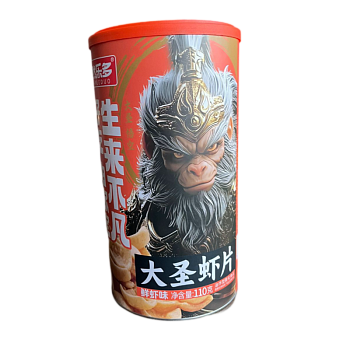 Чипсы Ranleduo Сон Вуконг с креветкой 110г