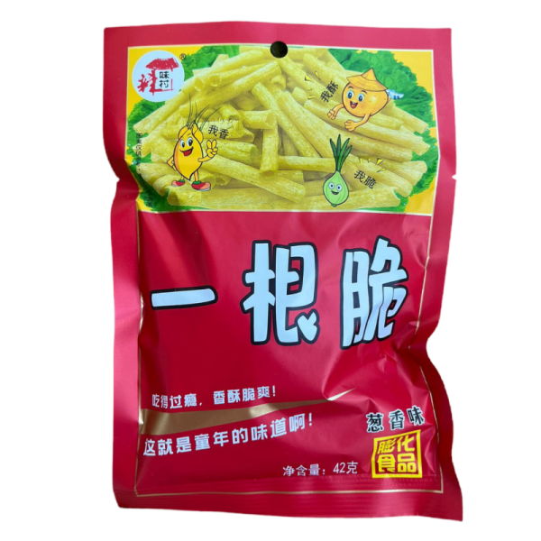 Chipsy AmeVillage so vkusom zelenogo luka 42g