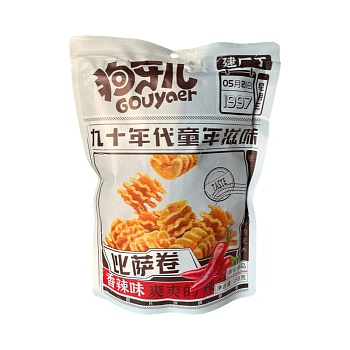 Чипсы Gouyaer рулетики со вкусом острого перца 188г