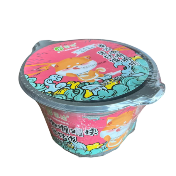 Ris LeQia v gorshochke so vkusom kuritsy s sousom karri 245g