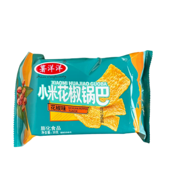Chipsy ShuYangyang Guoba s pertsem 30g