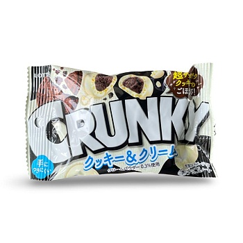 Драже Crunky шоколадное Печенье и сливки 37г