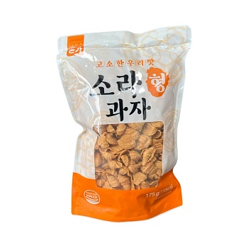 Крекеры Bonga хрустящие в форме морской ракушки 180г