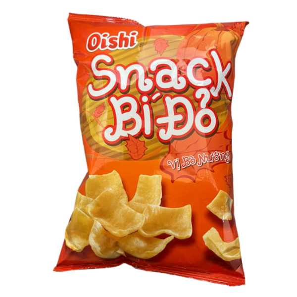 Chipsy Oishi tykvennye so vkusom govyadiny na grile 68g